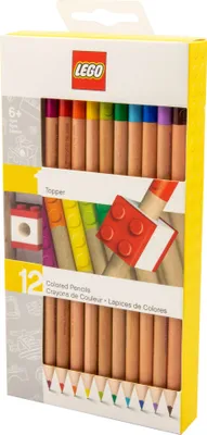 A box of LEGO colored pencils.