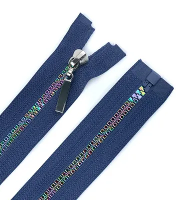 Reißverschluss 5mm 40-70cm Regenbogen-Schiene f. Jacken Softshells Sportbekleidung