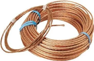 Image de Cablette De Cuivre 25 Mm² à La Coupe (vendu Au Mêtre)