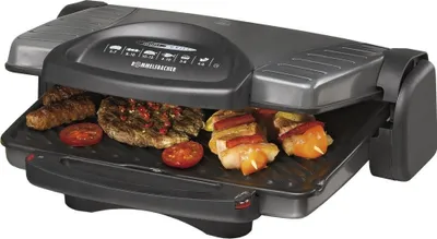 Productafbeelding van Rommelsbacher KG 1800 multifunctionele grill, 1800 watt, antracietkleurig