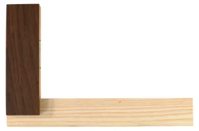 Produktbild von Winkel, Holz mit Wasserwaage