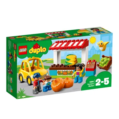 Zdjęcie produktu dla LEGO DUPLO Farmers' Market, Zestaw do budowania, 2 lat(a), 26 szt., 556 g