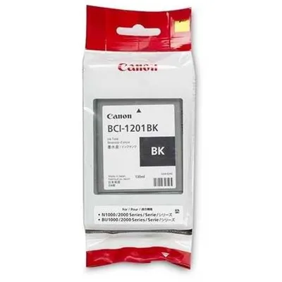 Produktbild von Canon BCI-1201 Tintenstrahl Tintenpatrone - Schwarz - Originaler Pack - Tintenstrahl