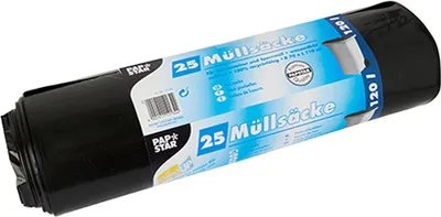 Immagine prodotto di PAPSTAR 12133 PAPSTAR Fodere per bidoni LDPE, 60 litri, nero