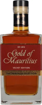 Produktbild von Gold of Mauritius The Heritage Selection Velvet Edition Rum 43% Vol. 0,7l