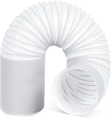 Abluftschlauch für Klimaanlage, Ø150 mm, 1,5 m, weiß