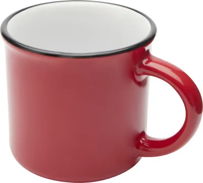 Immagine prodotto di Tazza da caffè "Bari", ceramica, 240ml PF4615 (taglia unica) (rosso)