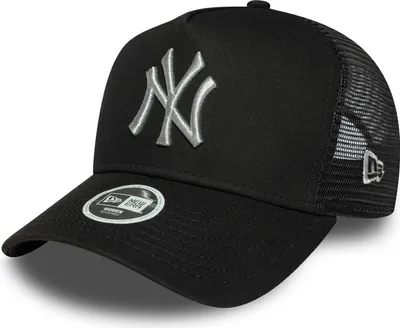 Produktbild von New Era Damen Trucker Cap METALLIC New York Yankees schwarz
