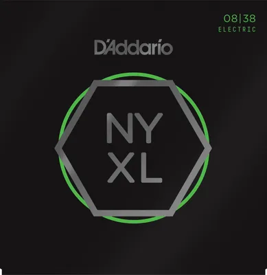 Obrázek produktu pro D'Addario NYXL0838, Kytara, Ocel, Elektrický, 6 kusů