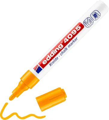 Produktbild von Edding 4095, Orange, Bullet, Geruchlos, 1 Stück(e)