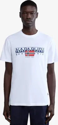 Immagine prodotto di T-shirt bianca da uomo Napapijri S-Aylmer-XL