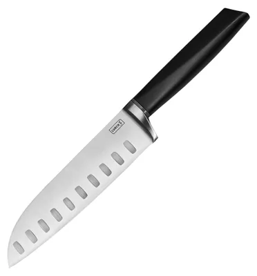 Santoku-Messer 17 cm, 3CR14 Stahl, Kunststoffgriff