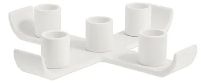 Immagine prodotto di Storefactory, portacandele Nye, bianco