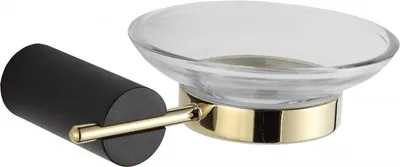 Produktbild von Mexen Aron Seifenschale, Schwarz/Gold - 7088139-57