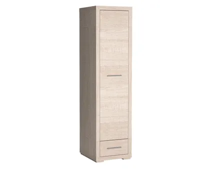Produktbild von TRIXA Kleiderschrank mit einer Tür – Breite 49 cm, Santana-Eiche