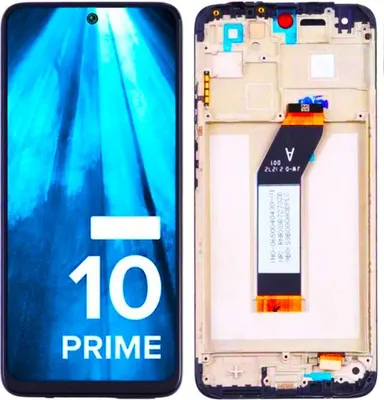 Produktbild von LCD-Display + Touchscreen Xiaomi REDMI 10 PRIME, REDMI 10 (21061119DG, 21061119AG) (Regeneriert) Schwarzer Rahmen