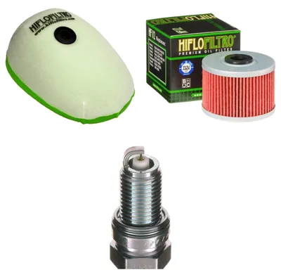 Immagine prodotto di Kit di manutenzione per Honda CRF 250 LA ABS 2019-2020: filtro aria, filtro olio, candela di accensione di pamoto - Nuovo