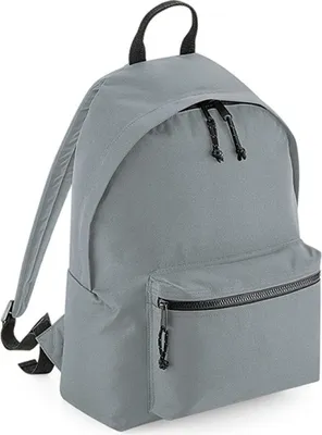 Produktbild von BagBase BG285 | Recycled Backpack, 31 x 42 x 21 cm - Farbe: Pure Grey - Größe: 31 x 42 x 21 cm
