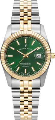 Produktbild von Jacques du Manoir Armbanduhr Date Inspiration Green