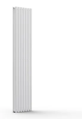 Obrázek produktu pro Blumfeldt koupelnový radiátor, plochý designový radiátor, úsporný plochý vertikální radiátor, teplovodní nástěnný radiátor, 1435 W, do koupelny a obývacího pokoje, tichý vertikální radiátor