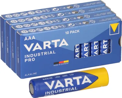 Produktbild von Varta 4003 Industrial AAA LR03 Micro Batterie 40 Stück
