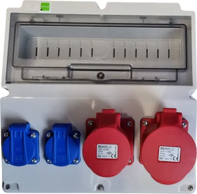 Produktbild von Wandverteiler Stromverteiler CEE 32A 16A 2x230V / 40207505 //96