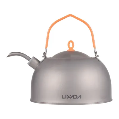Obrázek produktu pro Malá rychlovarná konvice 0,5 l s konvičkou na kávu, Ti hubice, lehká, pro kempování, turistiku, batohy, pikniky, 0,5 l
