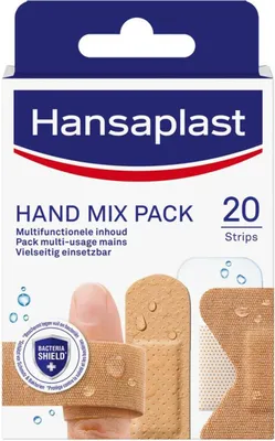 Produktbild von Hansaplast Hand-Mischpack Pflaster (20 Stück)