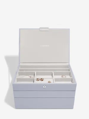 Productafbeelding van STACKERS LAVENDER - Sieradendoos - Juwelendoos - Sieradenhouder - Sieraden Organizer