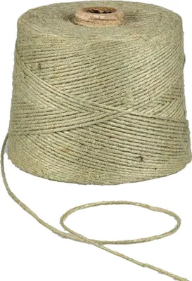 Produktbild von Juteschnur Salbei Grün, 500 m, 2 mm, 1 kg, Jutegarn für Häkeln, Makramee, Garten