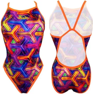 Produktbild von Turbo Revolution Badeanzug Mehrfarbig 3XL Damen Mehrfarbig 3XL