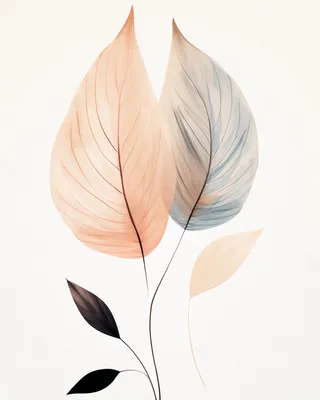 Obrázek produktu pro Poster 40x50cm Leafy Dance
