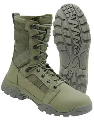 Obrázek produktu pro Pánské kotníčkové boty Brandit Defense Boot olive - 44 šněrovací