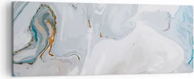 Produktbild von Bild auf Leinwand - Leinwandbild - Abstraktion modern - 140x50cm - Wand Bild - Wanddeko - Leinwanddruck - Bilder - Kunstdruck - Wanddekoration - Leinwand bilder - Wandkunst - AB140x50-4052