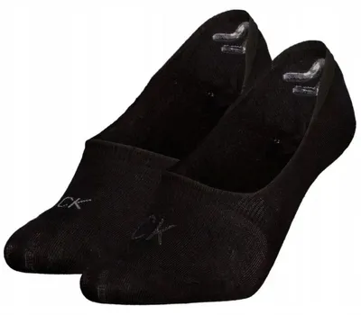 Zdjęcie produktu dla Skarpety damskie Calvin Klein 701228800 czarny 2 PACK - Socks: 39-42 2PAK