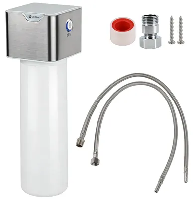 Produktbild von Untertisch-Wasserfilter - Hochleistungsfilter für Leitungswasser - Kompatibel mit 1/2" und 3/8"