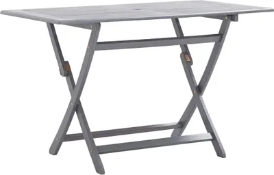 Obrázek produktu pro vidaXL 7dílný zahradní jídelní set z masivního dřeva Acacia Grey