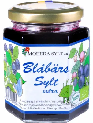 Produktbild von Moheda Blaubeer Konfitüre extra 200 g