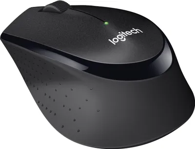 Produktbild von Logitech M330 SILENT PLUS, rechts, Mechanisch, RF Wireless, 1000 DPI, Schwarz
