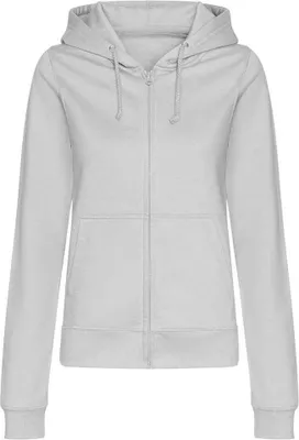 Produktbild von Awdis - Hoodie mit durchgehendem Reißverschluss für Damen PC5270 (S) (Grau meliert)