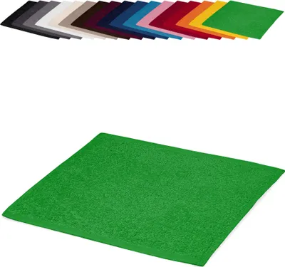 Produktbild von Seiftuch 30x30 cm Waschlappen Seifhandtuch 100% Baumwolle, Farbe: Grün