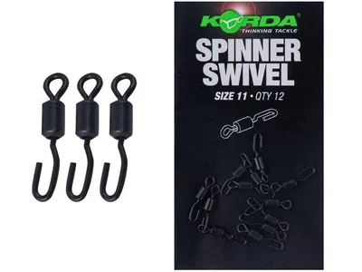 Produktbild von Korda Spinner Swivels Gr. 11 - 12 Karpfenwirbel