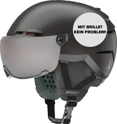 Produktbild von Atomic Savor Visor JR Black S (51-55 cm) Skihelm