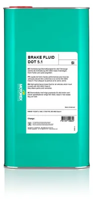 Produktbild von MOTOREX DOT 5.1 Bremsöl 5 L