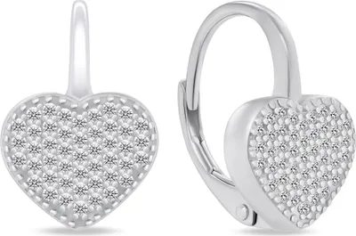 Immagine prodotto di Orecchini a cuore in argento LME251