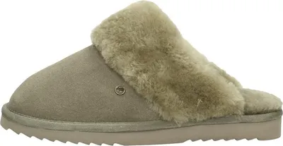 Image de Warmbat Flurry Pantoffels Open - Taupe - Maat 38
