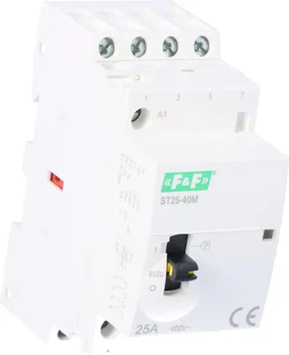 Immagine prodotto di Contattore modulare con comando manuale ST25-40-M 250 V AC F&F