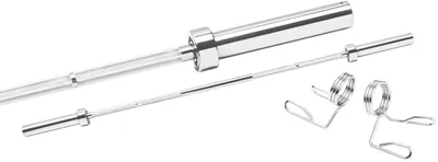 Produktbild von Olympia Langhantelstange 183 cm mit Klemmen