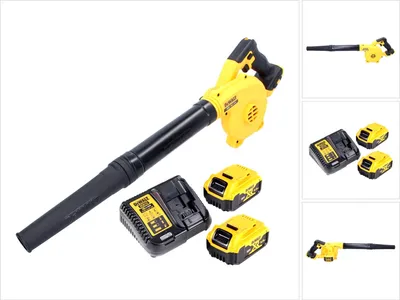 Produktbild von DeWalt DCV 100 P2 Akku Gebläse / Laubbläser 18 V + 2x Akku 5,0 Ah + Ladegerät