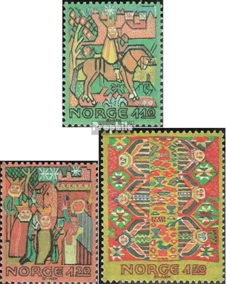 Produktbild von Briefmarken Norwegen 1981 Mi 850-852 (kompl.Ausg.) postfrisch Weihnachten
